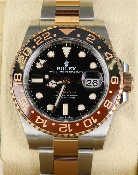 rolex rose gold gmt 2|Rolex root beer gmt.